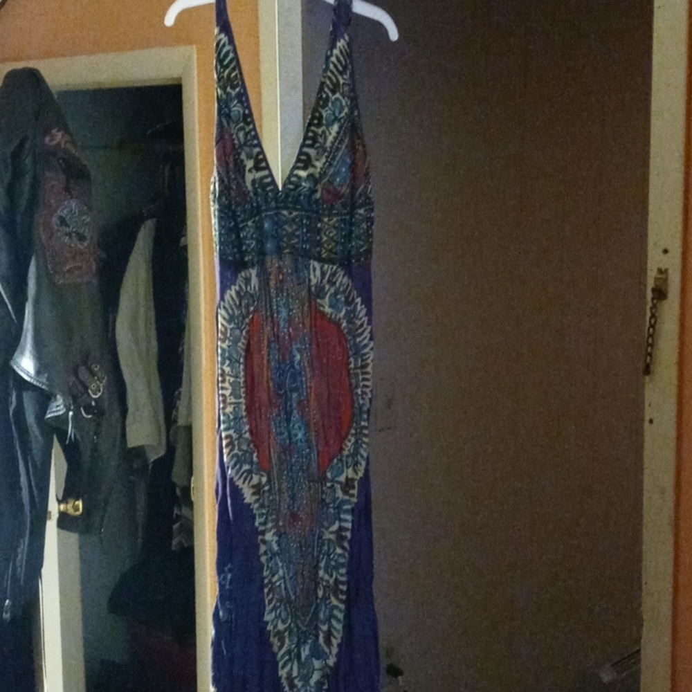 Angie multicolor and design dress